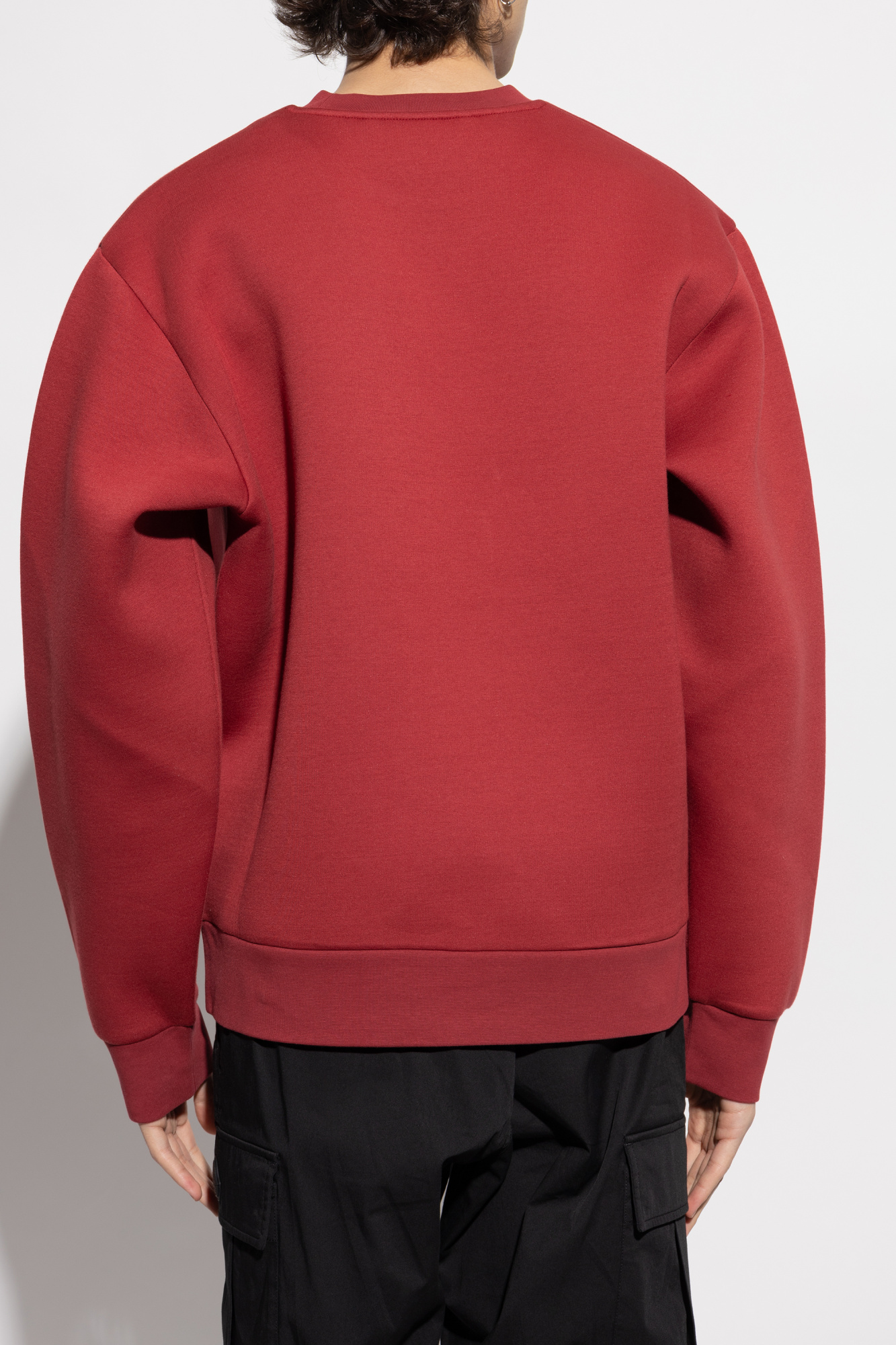 Moncler sweatshirt red discount